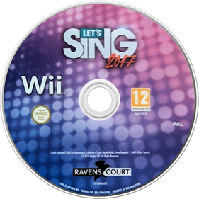 Let's Sing 2017 - Disc Image