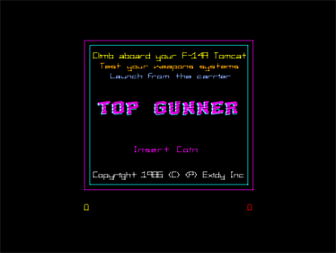 Top Gunner (Exidy) - Screenshot - Game Title Image