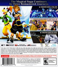 Kingdom Hearts HD 2.5 ReMIX - Box - Back Image