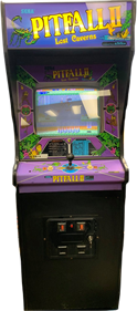 Pitfall II: The Lost Caverns - Arcade - Cabinet Image