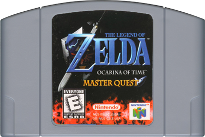 The Legend of Zelda: Ocarina of Time Master Quest - Cart - Front Image