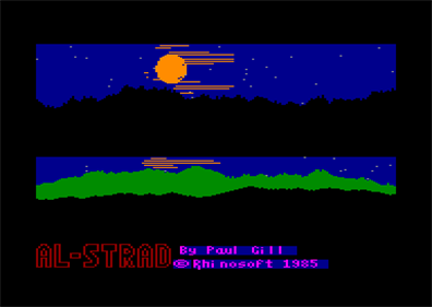 Al-Strad - Screenshot - Game Title Image