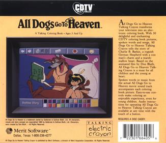 All Dogs Go To Heaven - Box - Back Image