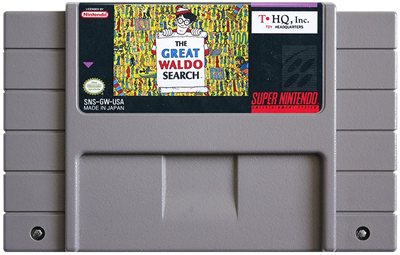 The Great Waldo Search - Fanart - Cart - Front Image