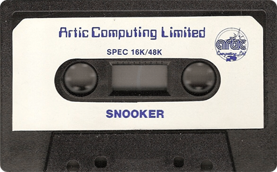 Snooker (Artic Computing) - Cart - Front Image