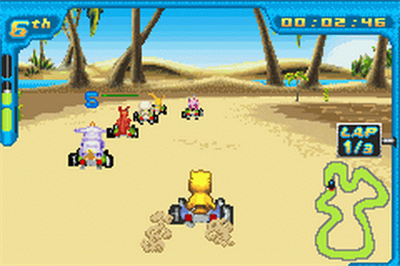 Digimon Racing - Screenshot - Gameplay Image