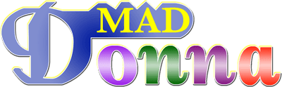 Mad Donna - Clear Logo Image