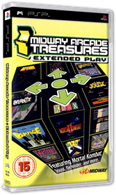 Midway Arcade Treasures: Extended Play - Box - 3D Image