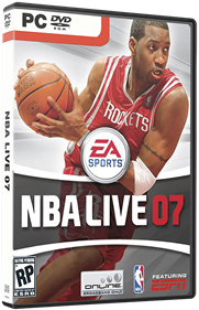NBA Live 07 - Box - 3D Image