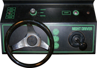 Night Driver - Arcade - Control Panel Image