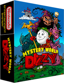 Mystery World Dizzy - Box - 3D Image