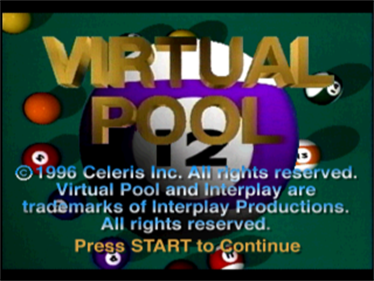 Virtual Pool - Screenshot - Game Title Image