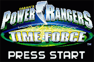 2 Games in 1: Power Rangers: Ninja Storm / Power Rangers: Time Force - Screenshot - Game Select Image