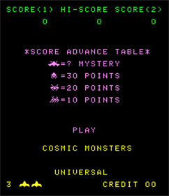 Cosmic Monsters - Screenshot - Game Title Image