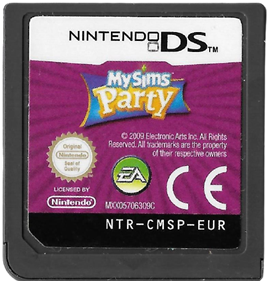 MySims Party - Cart - Front Image