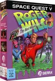 Space Quest V: Roger Wilco: The Next Mutation - Box - 3D Image