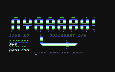Nyaaaah!: Judgement Day - Screenshot - Game Title Image