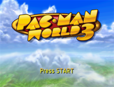 Pac-Man World 3 - Screenshot - Game Title Image
