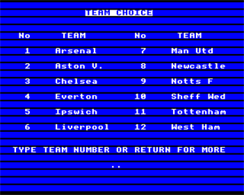 Football Manager - Screenshot - High Scores Image