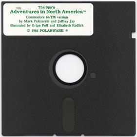 The Spy's Adventures in North America - Disc Image