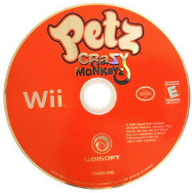 Petz: Crazy Monkeyz - Disc Image