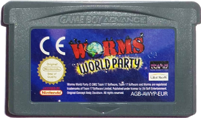 Worms World Party - Cart - Front Image