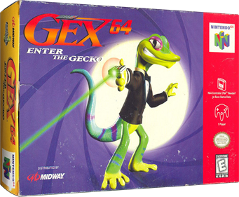 Gex 64: Enter the Gecko - Box - 3D