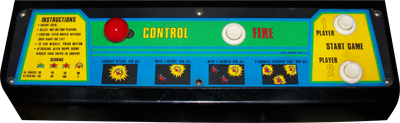 Galaxian - Arcade - Control Panel Image