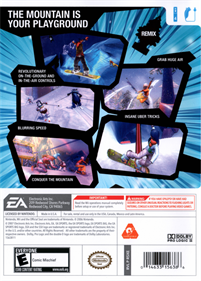 SSX Blur - Box - Back Image