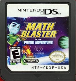 Math Blaster in the Prime Adventure - Cart - Front Image