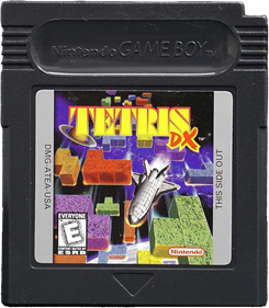 Tetris DX - Cart - Front Image