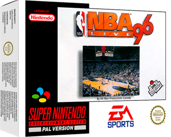 NBA Live 96 - Box - 3D Image