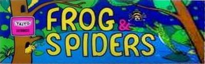 Frog & Spiders - Arcade - Marquee Image