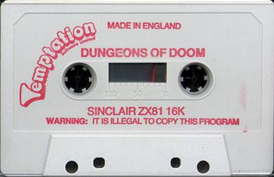 Dungeons of Doom - Cart - Front Image