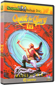 Quest for Glory III: Wages of War - Box - 3D Image