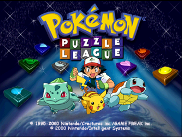 Pokémon Puzzle League - Screenshot - Game Title Image