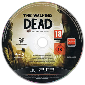 The Walking Dead: Season Two - Disc Image