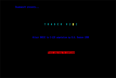 Trader - Screenshot - Game Title Image