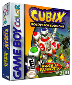 Cubix: Robots For Everyone: Race 'N Robots - Box - 3D Image
