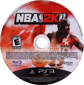 NBA 2K11 - Disc Image