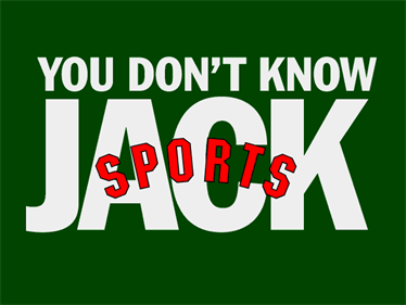 You Don't Know Jack: Sports - Screenshot - Game Title Image