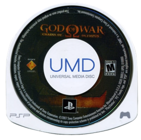 God of War: Chains of Olympus - Disc