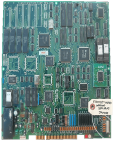 Fighter's History - Arcade - Circuit Board Image