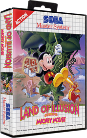 Land of Illusion Starring Mickey Mouse - Box - 3D Image