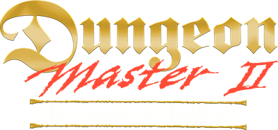 Dungeon Master II: The Legend of Skullkeep - Clear Logo Image