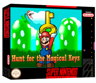 Super Mario Bros. The Hunt for the Magical Keys - Box - 3D Image