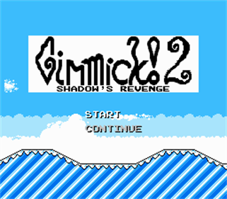 Mr. Gimmick 2: Shadow's Revenge - Screenshot - Game Title Image