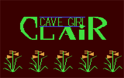 Cave Girl Clair - Screenshot - Game Title Image