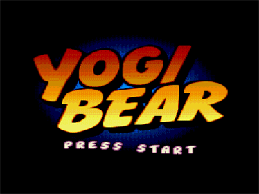 Yogi Bear: Cartoon Capers - Screenshot - Game Title Image