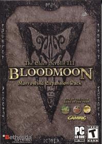The Elder Scrolls III: Bloodmoon - Box - Front Image